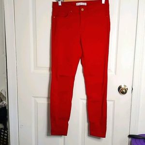 Zara Red Basic Pants